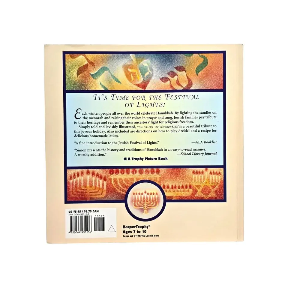 Chanukah Hanukkah Children's Stories Softcover Books Lot of 5